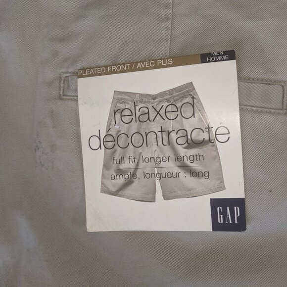 GAP Men's Beige Khaki Shorts Size 34 NEW NWT - Picture 6 of 6